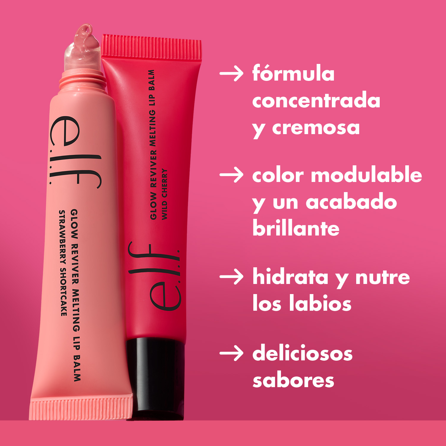 E.L.F. GLOW REVIVER MELTING LIP BALM (BÁLSAMO LABIAL DERRETIDO)